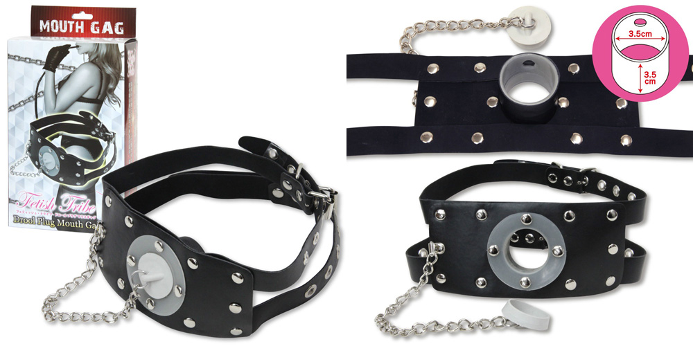 Fetish Tribe DROLL PLUG MOUTH GAG[limited special discount]