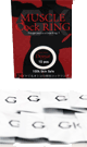 MUSCLE COCK RING （ドーナツタイプ）10個入り