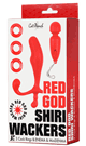 CatPunch RED GOD SHIRI WACKERS ( 3CockRING & ENEMA & MiniDENMA KIT )