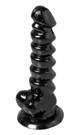 SOFT ARAB WITH SUCTION CUP ( black & L ) - 21.0 x 4.0 cm