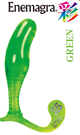 エネマグラ Dildo 彩【irodori】  グリーン