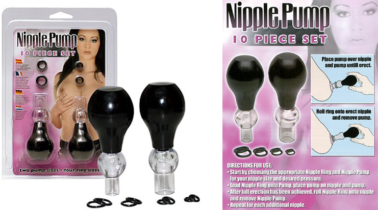NIPPLE PUMP ( black )