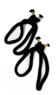 ROPE CUFFS -black-