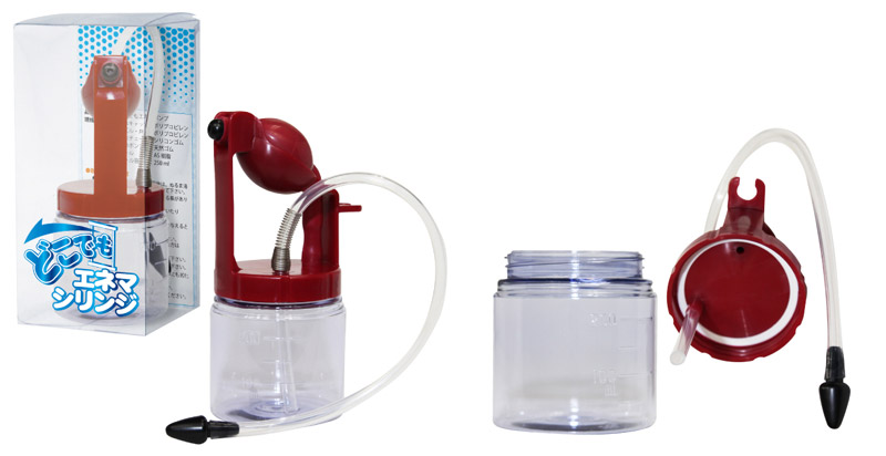 ANYWHERE ENEMA SYRINGE