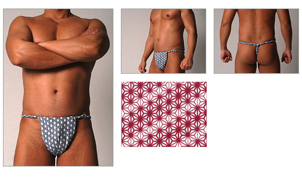 TANUKIDOU ROKUSYAKU ( flax ornament russet )