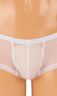 STRETCHY ULTRATHINNESS LOW-CUT BOXER SHORTS (white )
