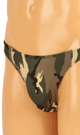 STRETCHY ARMY BIKINIS ( green )