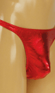 METALIC G-STRINGS ( red )