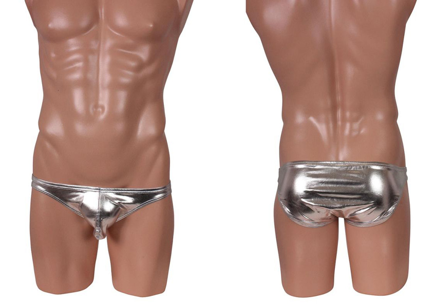 LOW-RISE BRIEFS ( silver )