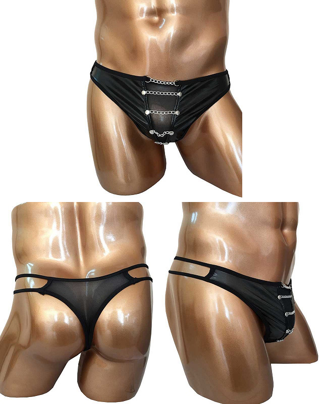 BAD DADDY stopper chains bikinis i black j