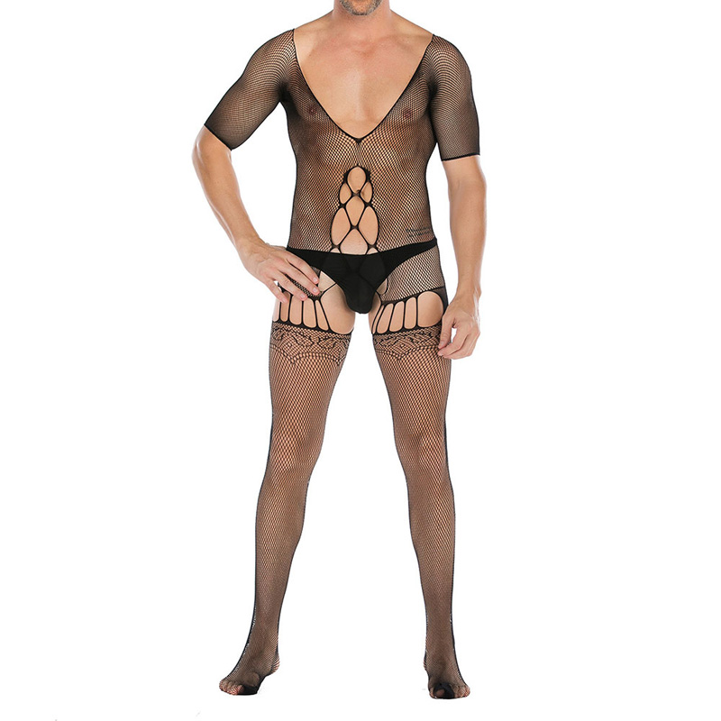 MENfS MESH BODYSTOCKING