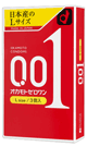 オカモトゼロワン0.01ミリ Lサイズ　（3個入り）
