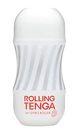 ROLLING TENGA GYRO ROLLER CUP SOFT (白) - 7.1×7.1×15.5cm