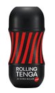 ROLLING TENGA GYRO ROLLER CUP HARD (黒) - 7.1×7.1×15.5cm