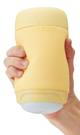 TENGA PUFFY Custard Yellow（カスタードイエロー)