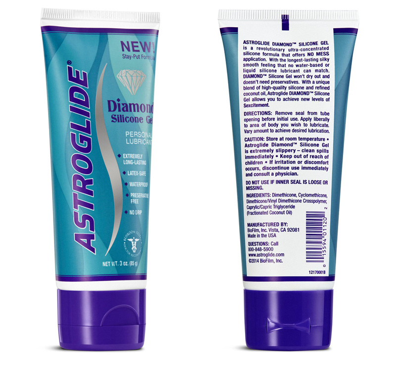 アストログライド ダイヤモンドシリコンジェル 85g (3oz)
