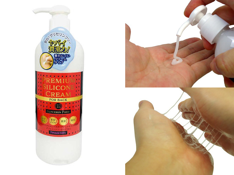 プレミアム シリコンクリーム FOR BACK 480g 3本セット