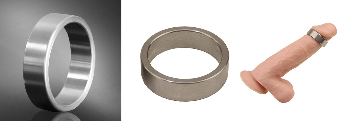 TITAN 30mm 亀頭コックリングM （幅1.0cm つや消し）