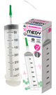 MEDY チューブ付きプラスチックシリンジ 350ml