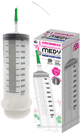 MEDY チューブ付きプラスチックシリンジ 500ml