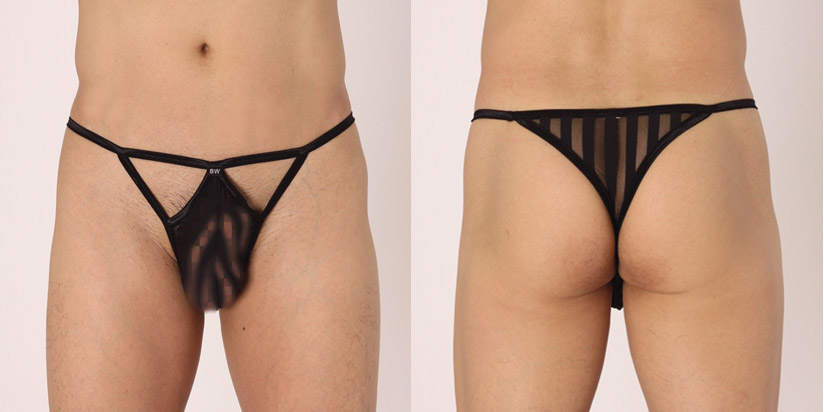 ギャングスター Ｔバック（黒）