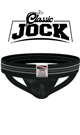 aussieBum クラシックジョック （ 黒・M ） - ケツ割れサポーター